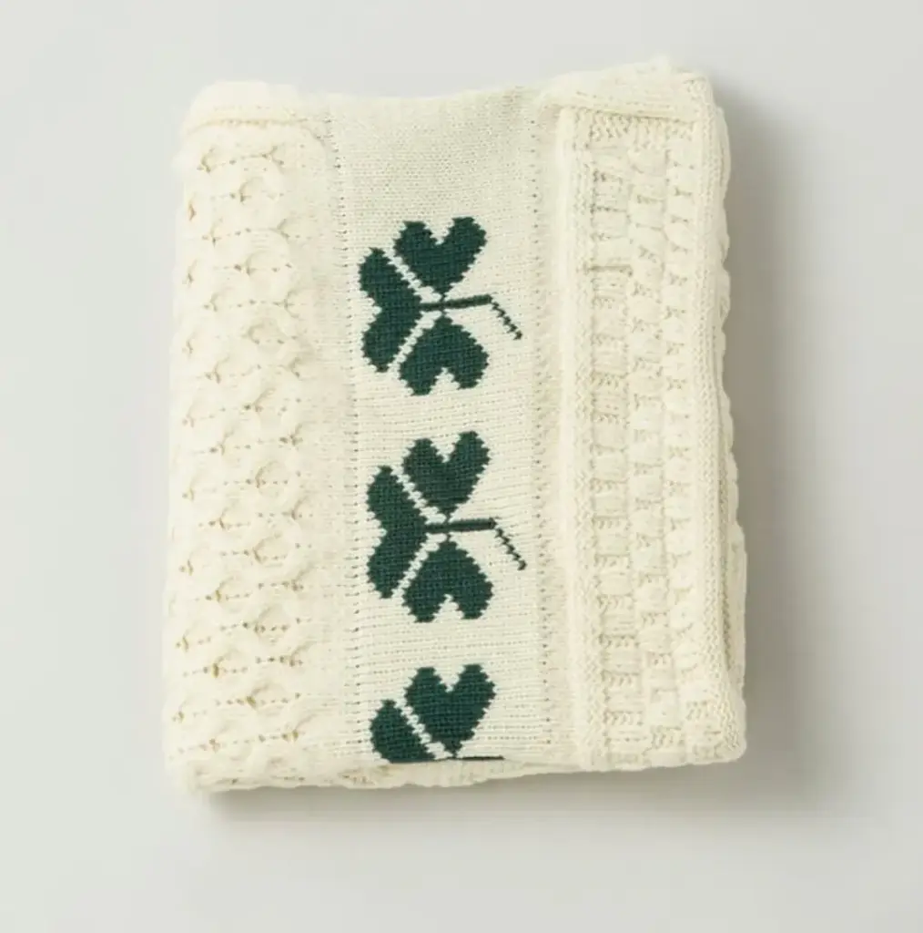 Irish Wool Baby Blanket