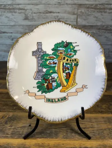 Ireland Plate Irish Landmark